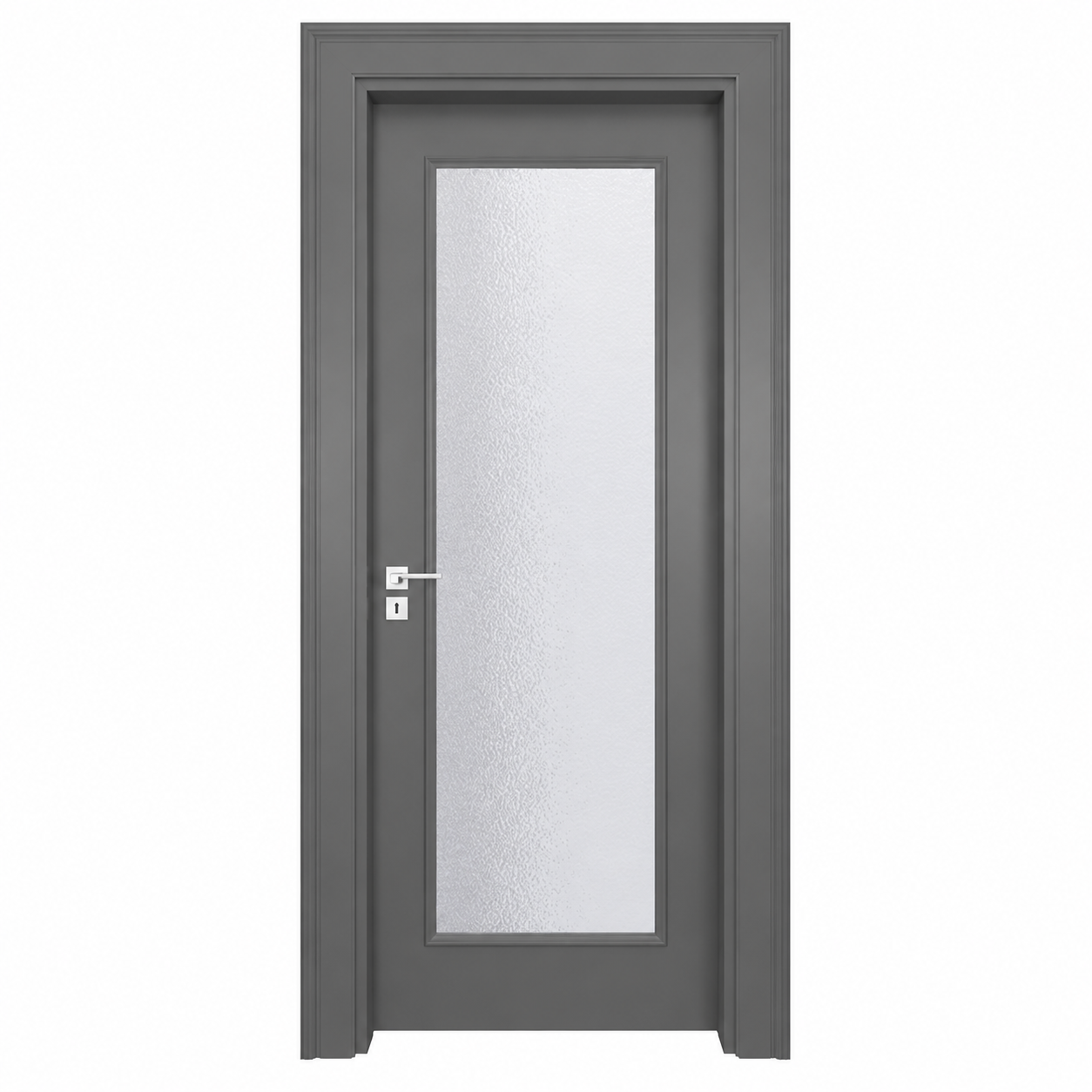 BY-5012V Porte intérieure Laqué Vitrée